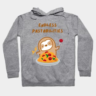 Endless Possibilities Pasta Sloth Hoodie